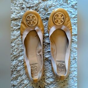 Tory Burch Patent Leather Ballet Flats